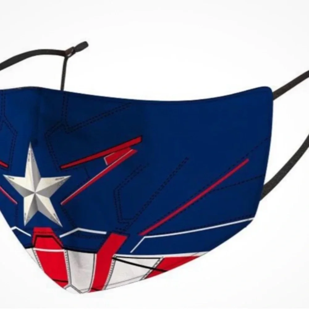 Superhero Themed Face Masks choose in the notes